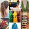 100 Yards 2mm Satin Rattail Cord Nylon String Trim Silk Cord Beading String for Friendship Bracelet Necklace Chinese Knot Macramé Trim Dream Catchers Braid Hair 10 Color